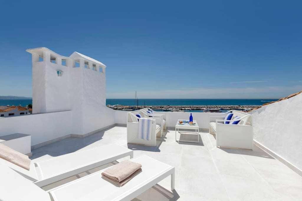 Puerto Banus Penthouse Apartment K1 马尔韦利亚 外观 照片