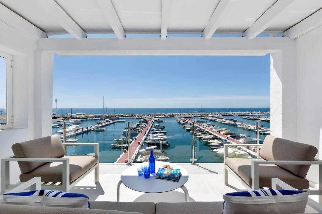 Puerto Banus Penthouse Apartment K1 马尔韦利亚 外观 照片
